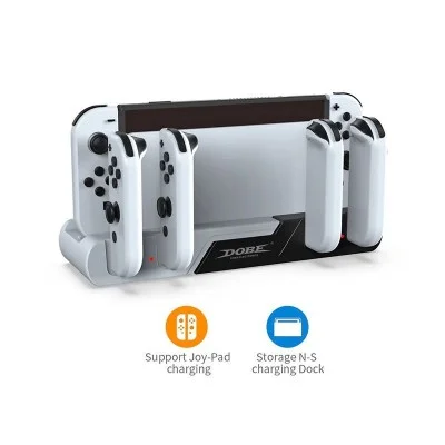 Switch OLED TNS-0122B (JOY-Con) L/R Small Controller Charging Dock - White